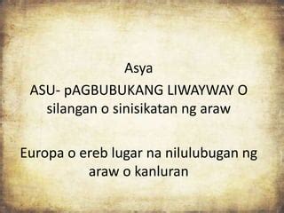 NILULUBUGAN NG ARAW Meaning in English .